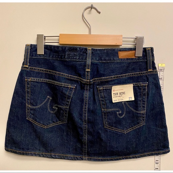 AG Jeans Mini Denim Skirt - Picture 2 of 2
